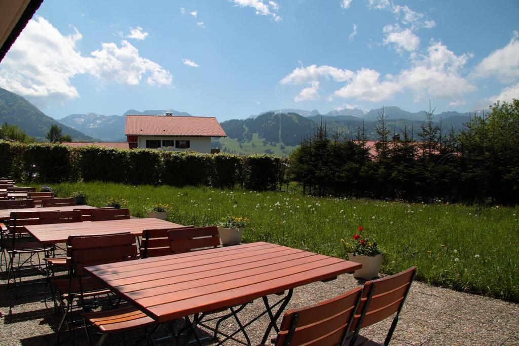 Hotel Alpenblick Berghof Halblech Bagian luar foto